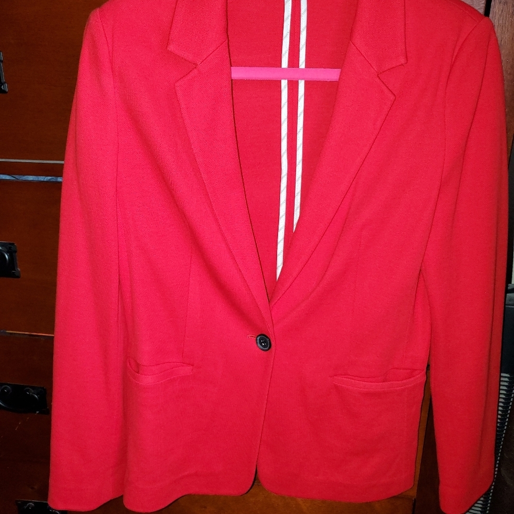 Red Express blazer